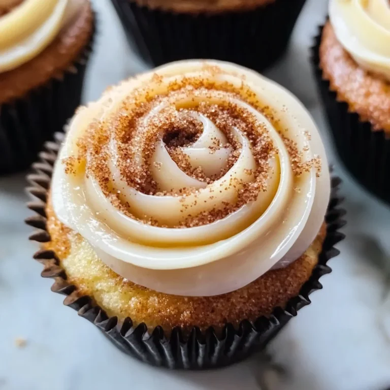 Cinnamon Roll Cupcakes