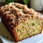 Cinnamon Streusel Topped Zucchini Bread Bakery Style: A Stunning Loaf
