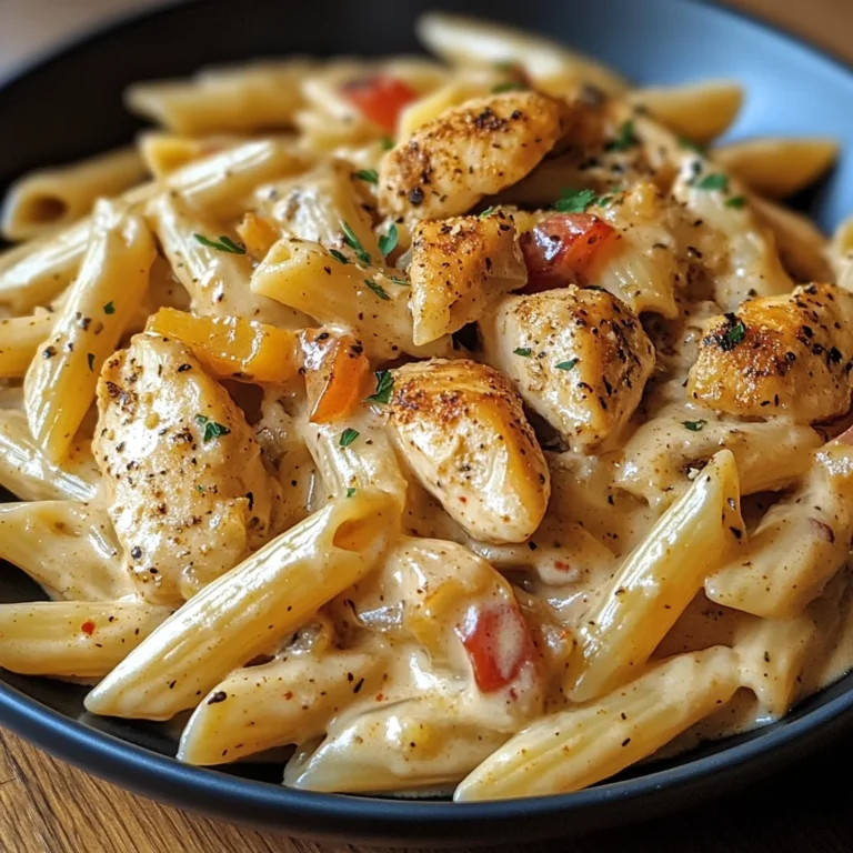Creamy Cajun Chicken Pasta: A Bold, Flavor-Packed Dinner