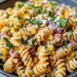 Easy Mexican Street Corn Pasta Salad