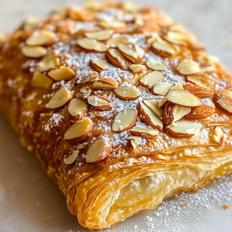 Flaky Sweet Almond Pastry