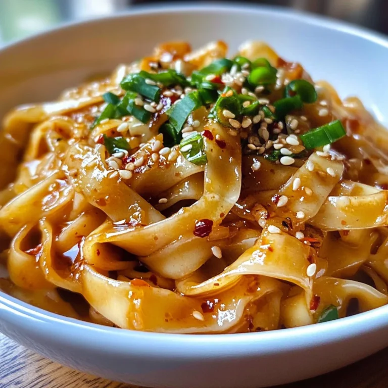 Garlic Chili Oil Noodles