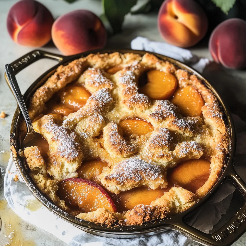 Gramma's Peach Cobbler