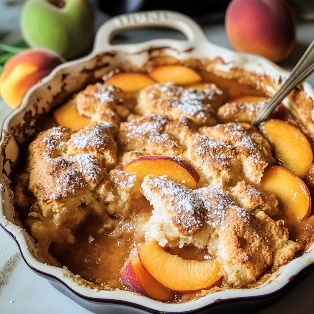 Gramma's Peach Cobbler