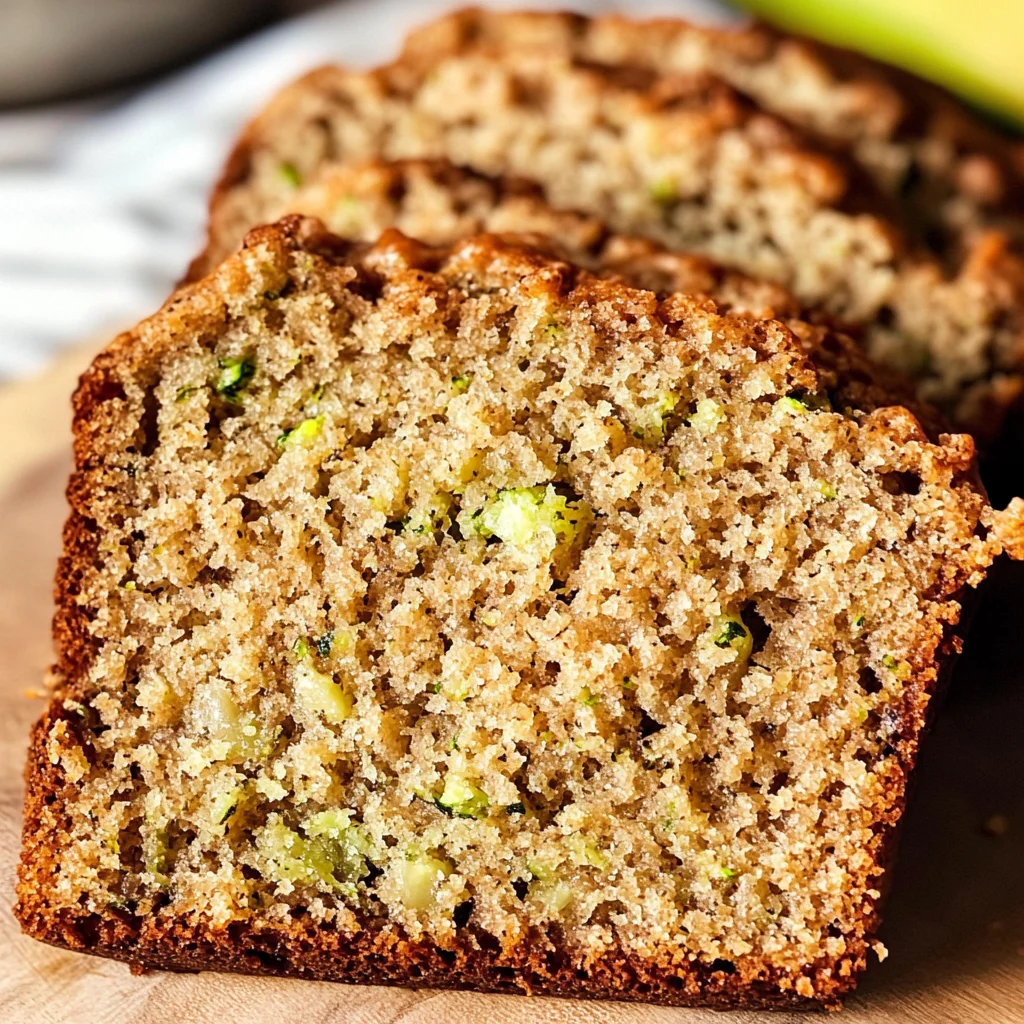 Healthy Zucchini Banana Bread