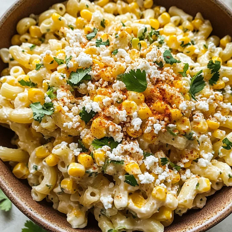 Mexican Street Corn Pasta Salad