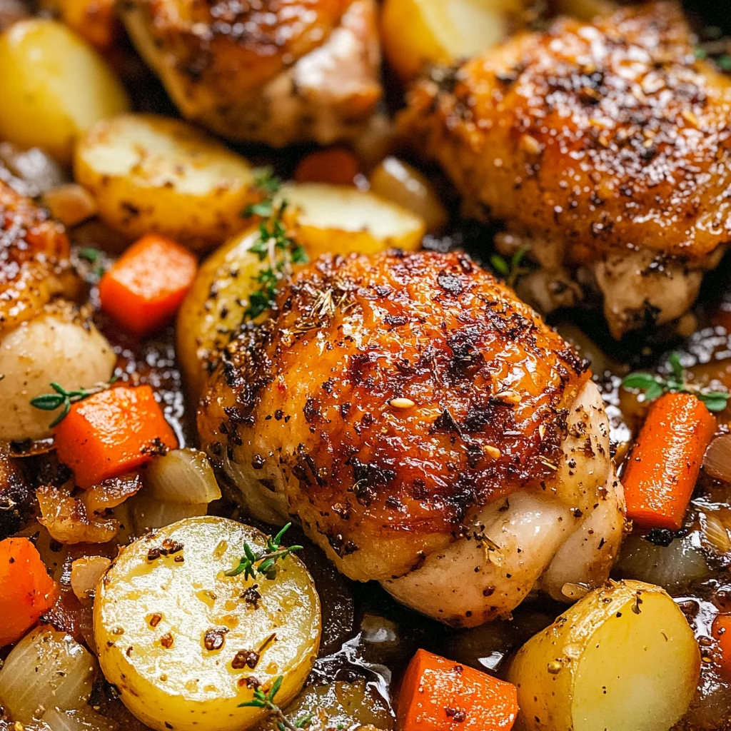 One-Pan Chicken and Potatoes