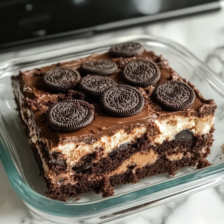 Oreo Dump Cake