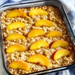 Peach Baked Oatmeal