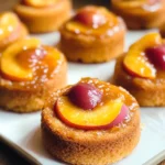 Peach Upside Down Mini Cakes