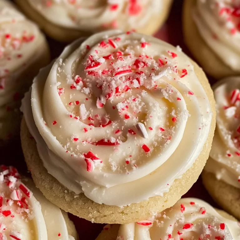 Peppermint Meltaway Cookies