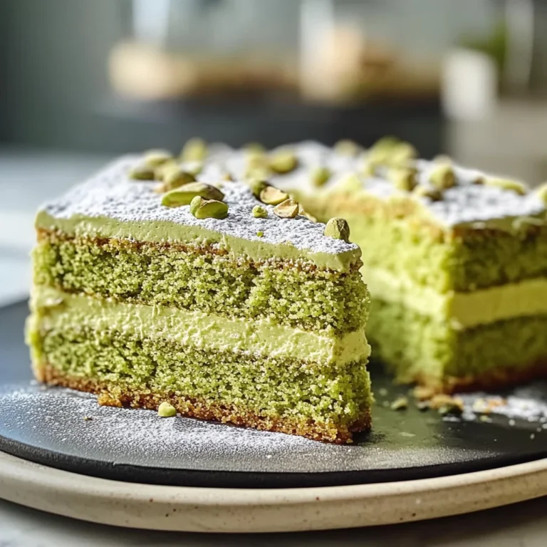 Pistachio Sheet Cake