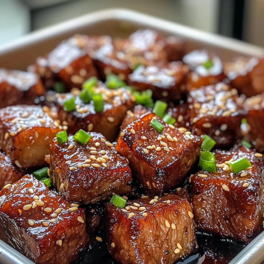 Sticky Chinese beef belly