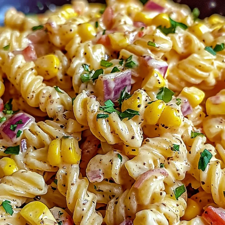 Street Corn Pasta Salad