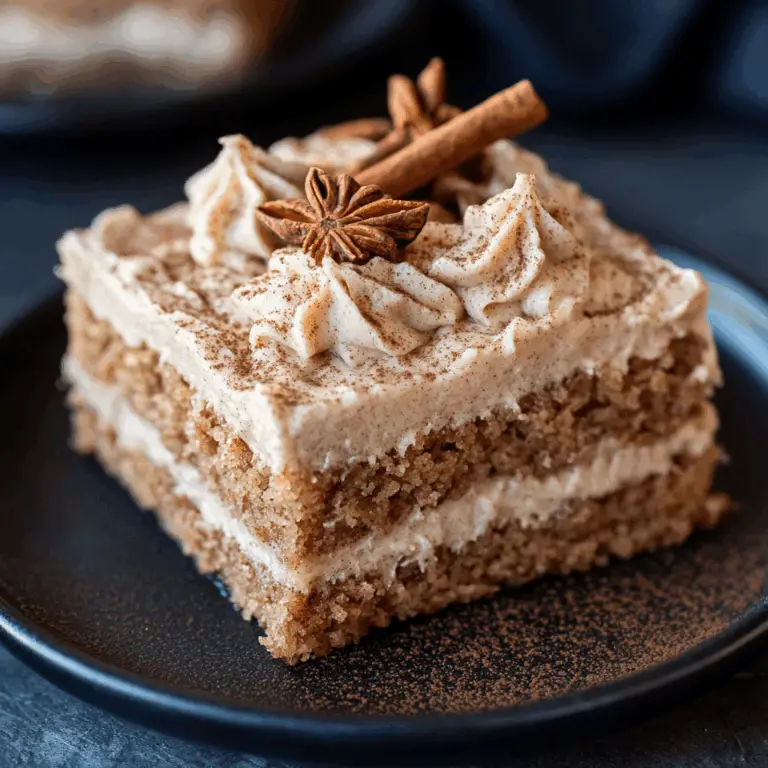Applesauce Cake with Cinnamon Cream Cheese Frosting