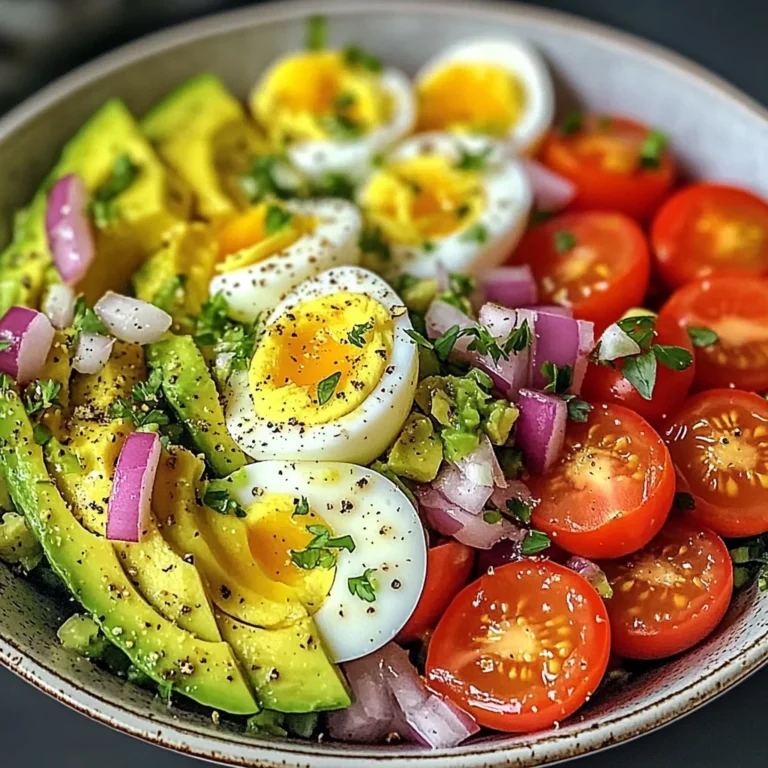 Avocado Egg Salad Bowl