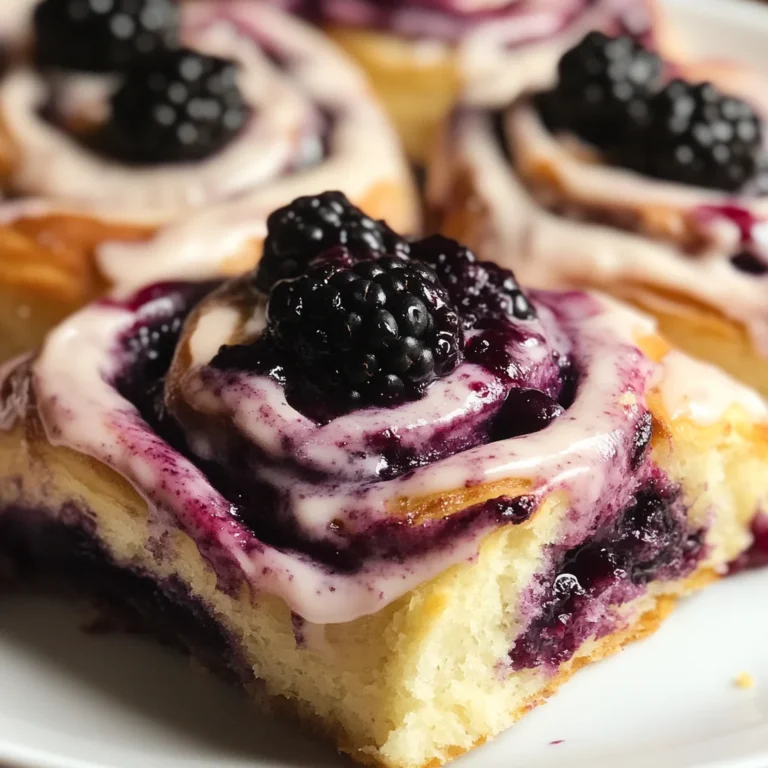 Blackberry Cinnamon Rolls