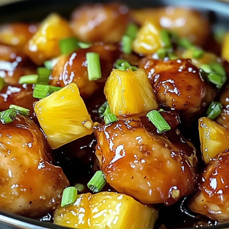 Brown Sugar Pineapple Chicken