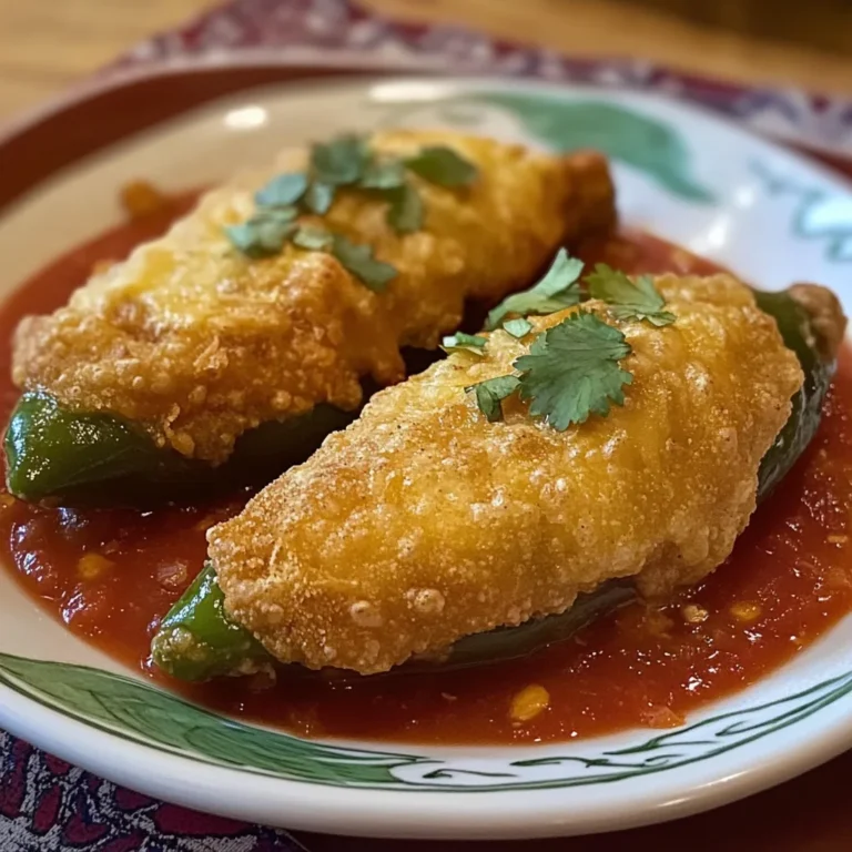 Cheesy Hatch Chile Rellenos