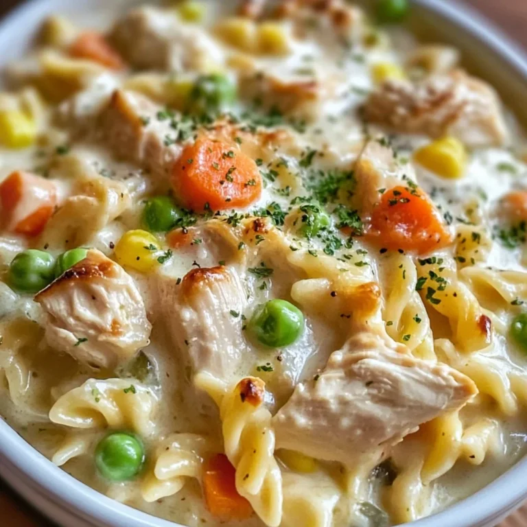 Chicken Pot Pie Pasta Recipe