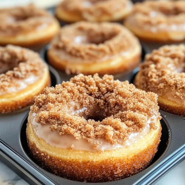 Coffee Cake Donuts