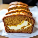 Cream Cheese-Filled Pumpkin Bread