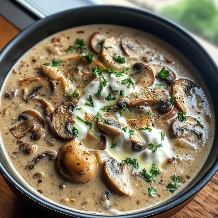 Creamy Mushroom Soup