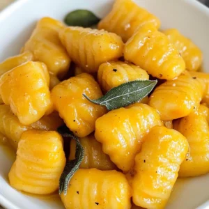 Easy Pumpkin Gnocchi