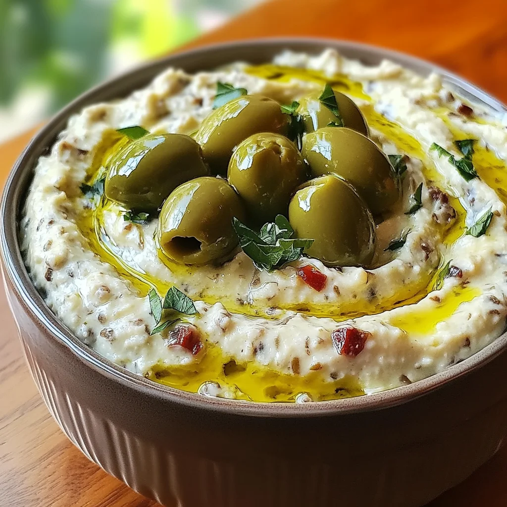 Green Olive Dip – Easy Creamy Party Favorite