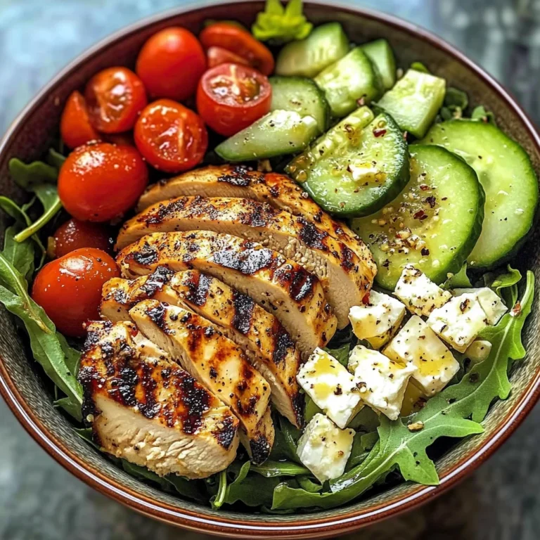 Grilled Chicken & Avocado Power Salad