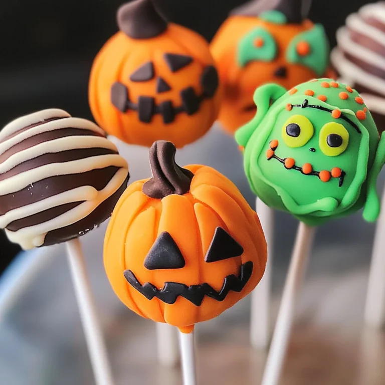 Halloween Cake Pops