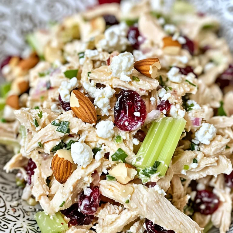 Keto Cranberry Chicken Salad