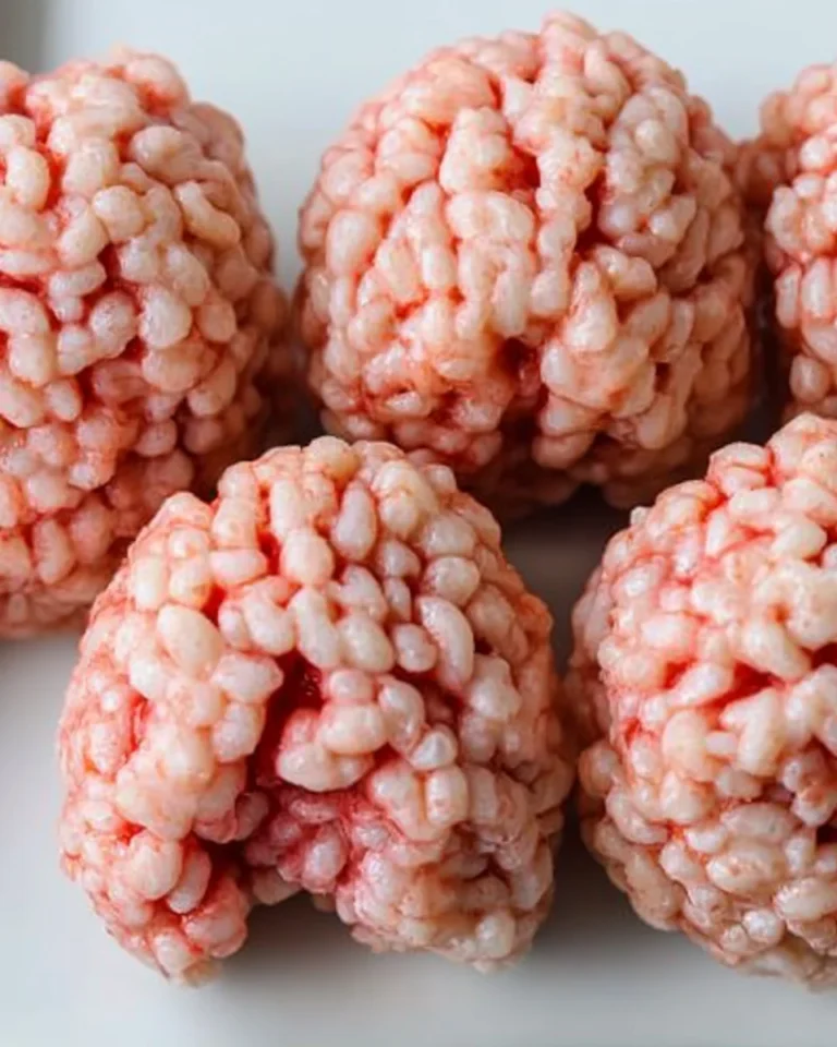 Marshmallow Rice Bubbles Halloween Brains