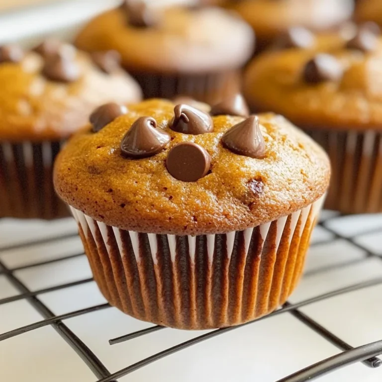 Pumpkin Chocolate Chip Muffins