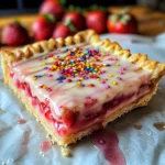 Strawberry Pop Tart Slab Pie Recipe