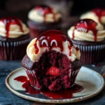 Vampire Bite Halloween Cupcakes: A Spooky Delight with a Deliciously Sinister Twist