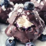 Wholesome Frozen Blueberry Yogurt Clusters