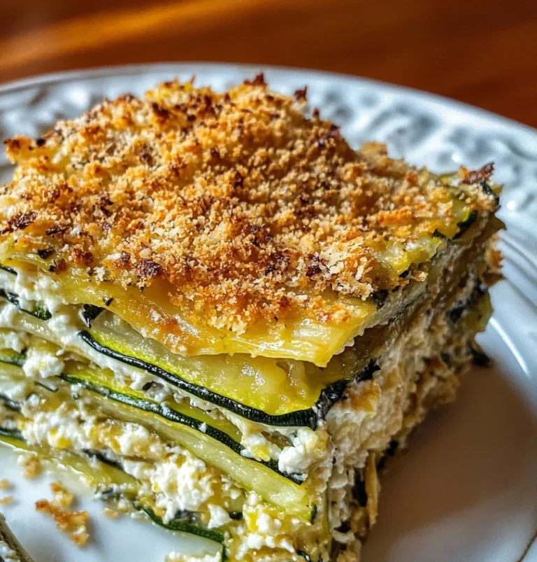 Zucchini Lasagna