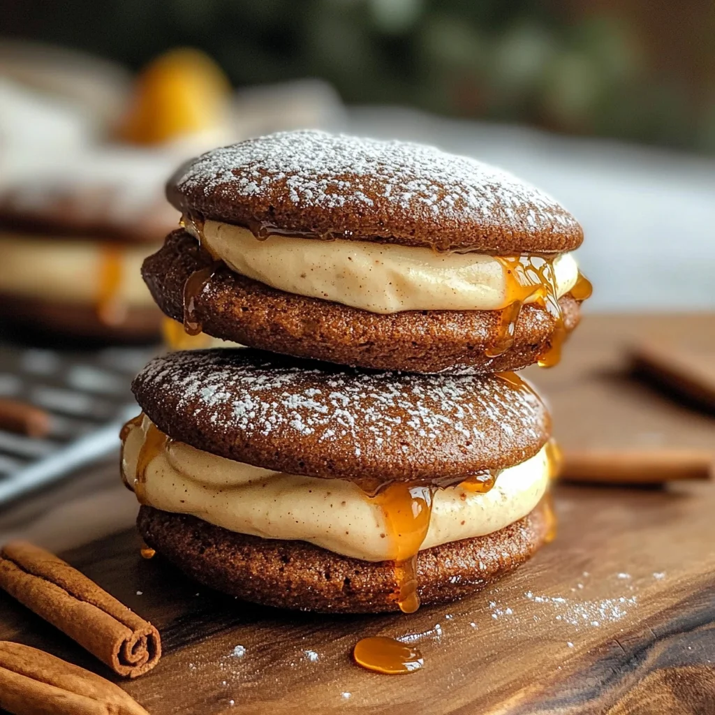 Apple Cider Whoopie Pies