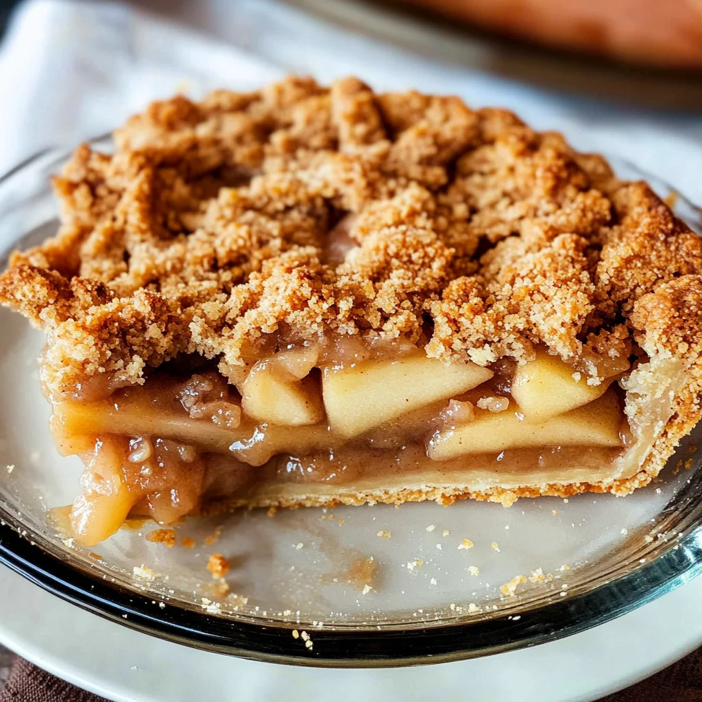 Apple Pie With Grachicken ham Cracker Crust