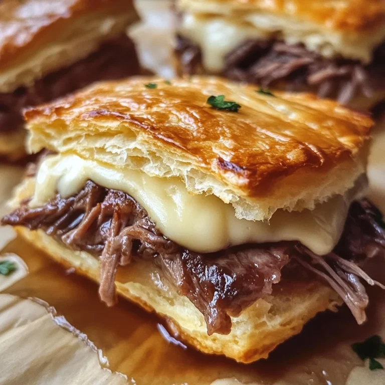 Baked French Dip Biscuits