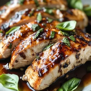 Balsamic Baked Chicken : A Delicious and Easy Recipe for Dinner