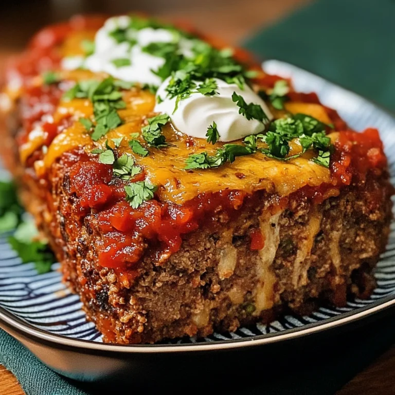 Best Taco Meatloaf