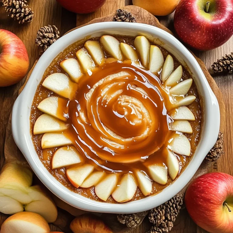 Caramel Apple Cheesecake Dip