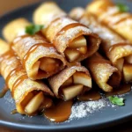 Caramel Apple Taquitos
