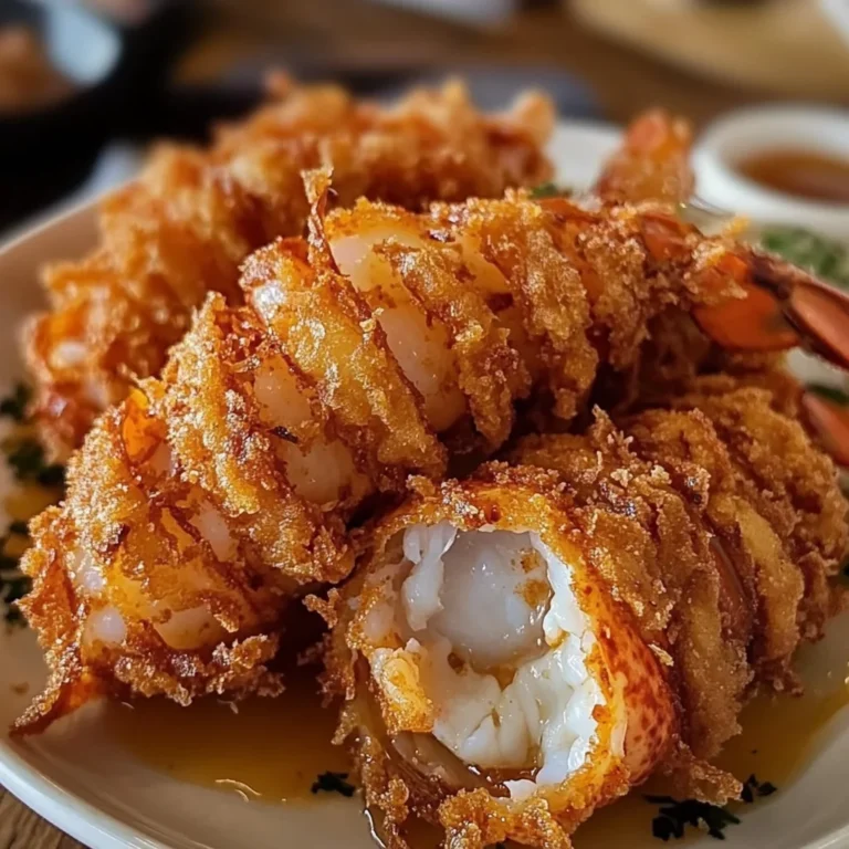 Crispy Deep Fried Lobster Tails