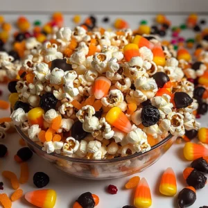 Easy Halloween Popcorn