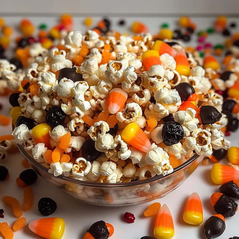 Easy Halloween Popcorn