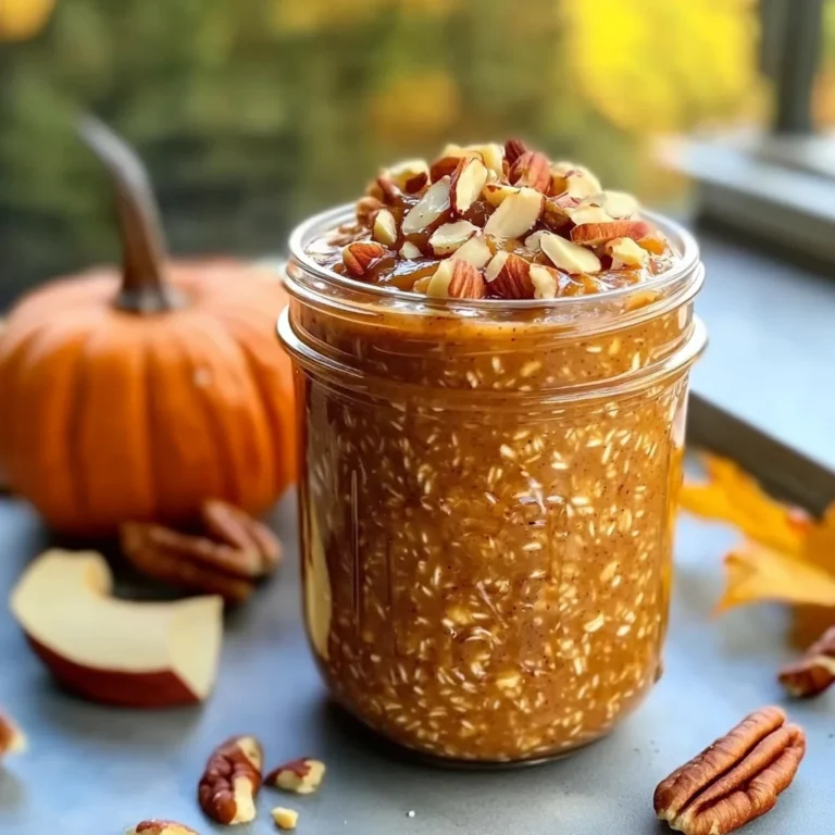 Easy Pumpkin Spice Overnight Oats
