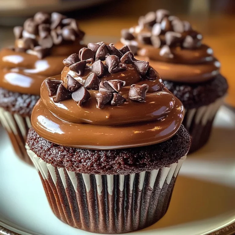 Heavenly Brownie Cupcakes